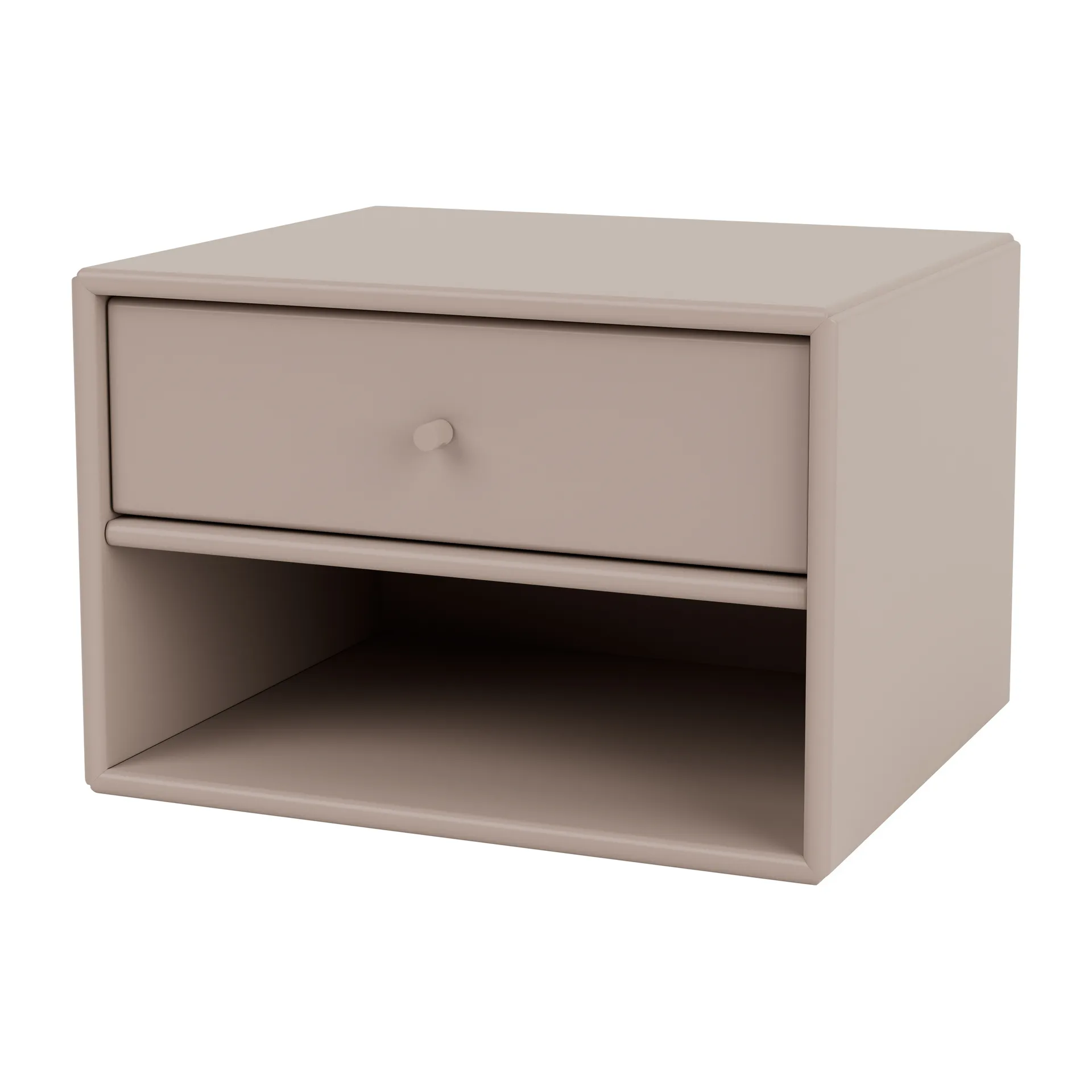 Comodino Dash, Mushroom 137, incluso supporto per sospensione Montana