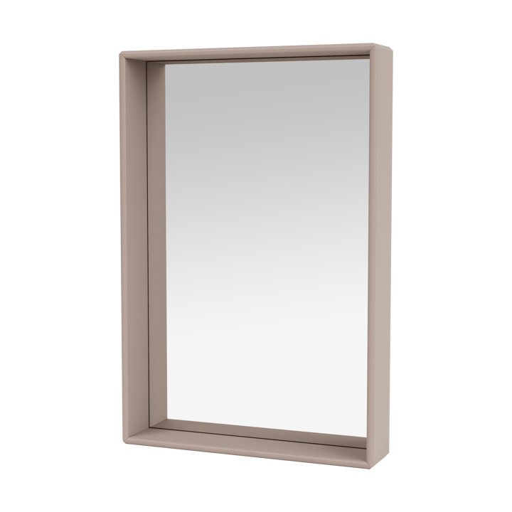 Cornice colorata Shelfie specchio 46,8x69,6 cm - Mushroom - Montana