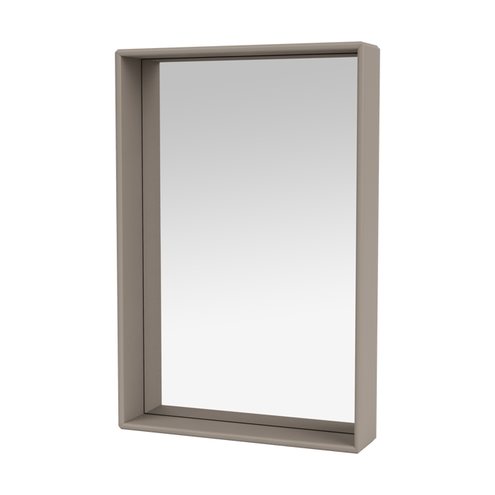 Cornice colorata Shelfie specchio 46,8x69,6 cm - Truffle - Montana