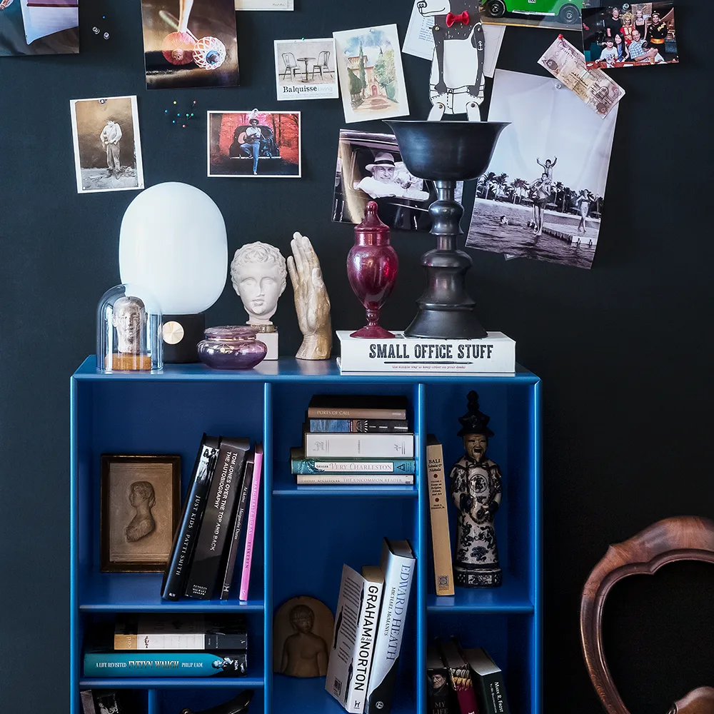 Mensola decorativa COMPILE 69.6x69.6 cm, Coal 36 Montana