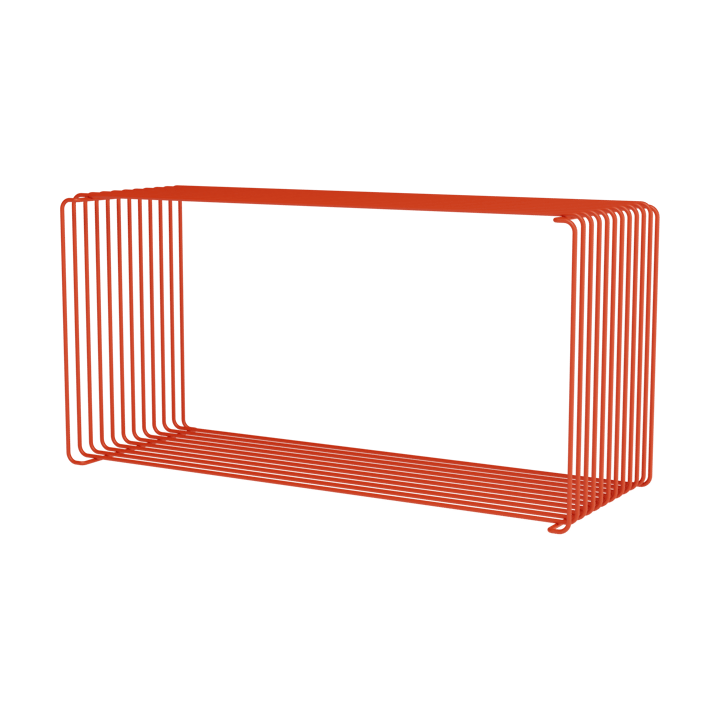 Mensola Panton Wire Extended 70x34,8x25,7 cm - Rosa canina - Montana