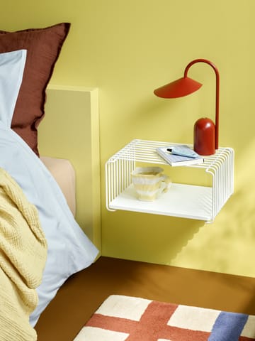 Mensola Panton Wire Half Height 34,8x17,2x25,7 cm - Neve - Montana