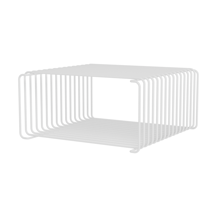 Mensola Panton Wire Half Height 34,8x17,2x25,7 cm - Neve - Montana