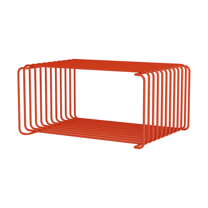 Mensola Panton Wire Half Height 34,8x17,2x25,7 cm - Rosa canina - Montana