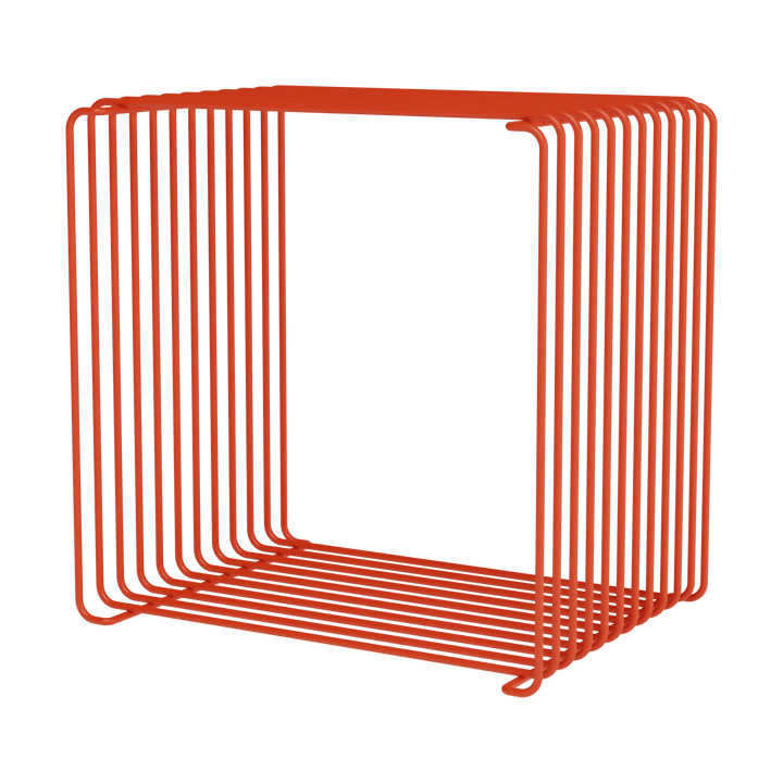 Mensola Panton Wire Single 34,8x34,8x25,7 cm - Rosa canina - Montana