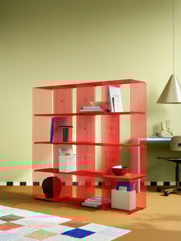 Mensola Panton Wire Single 34,8x34,8x34,8 cm - Rosa canina - Montana