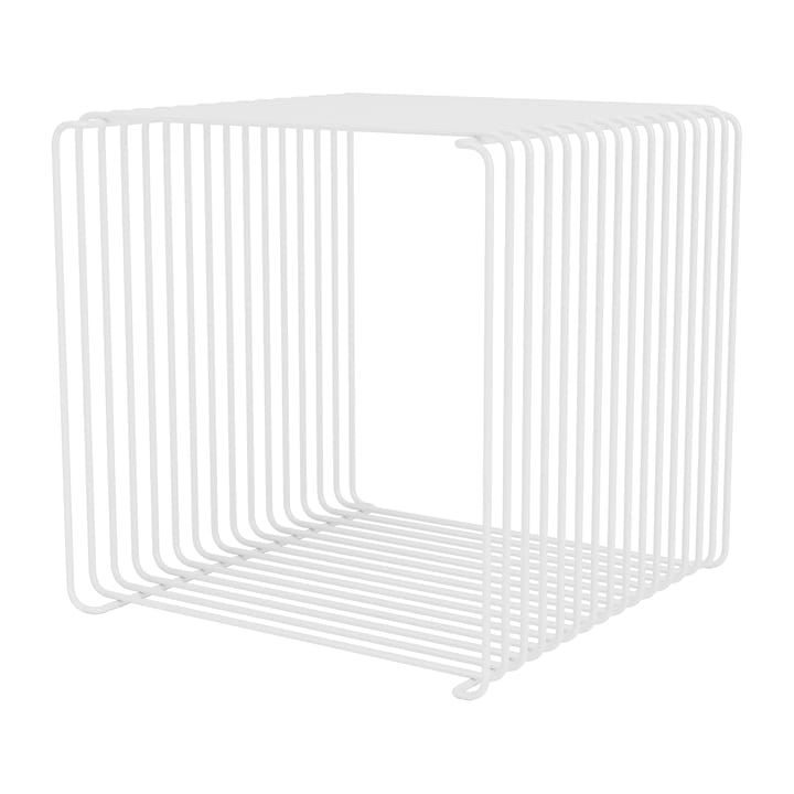 Mensola Panton Wire Single 34,8x34,8x34,8 cm - Snow - Montana