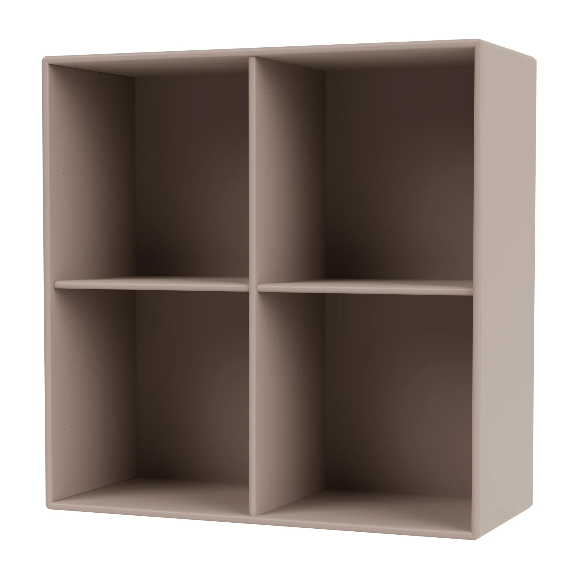 Mensola SHOW 69,6x69,6 cm incl. binario di sospensione, Mushroom Montana