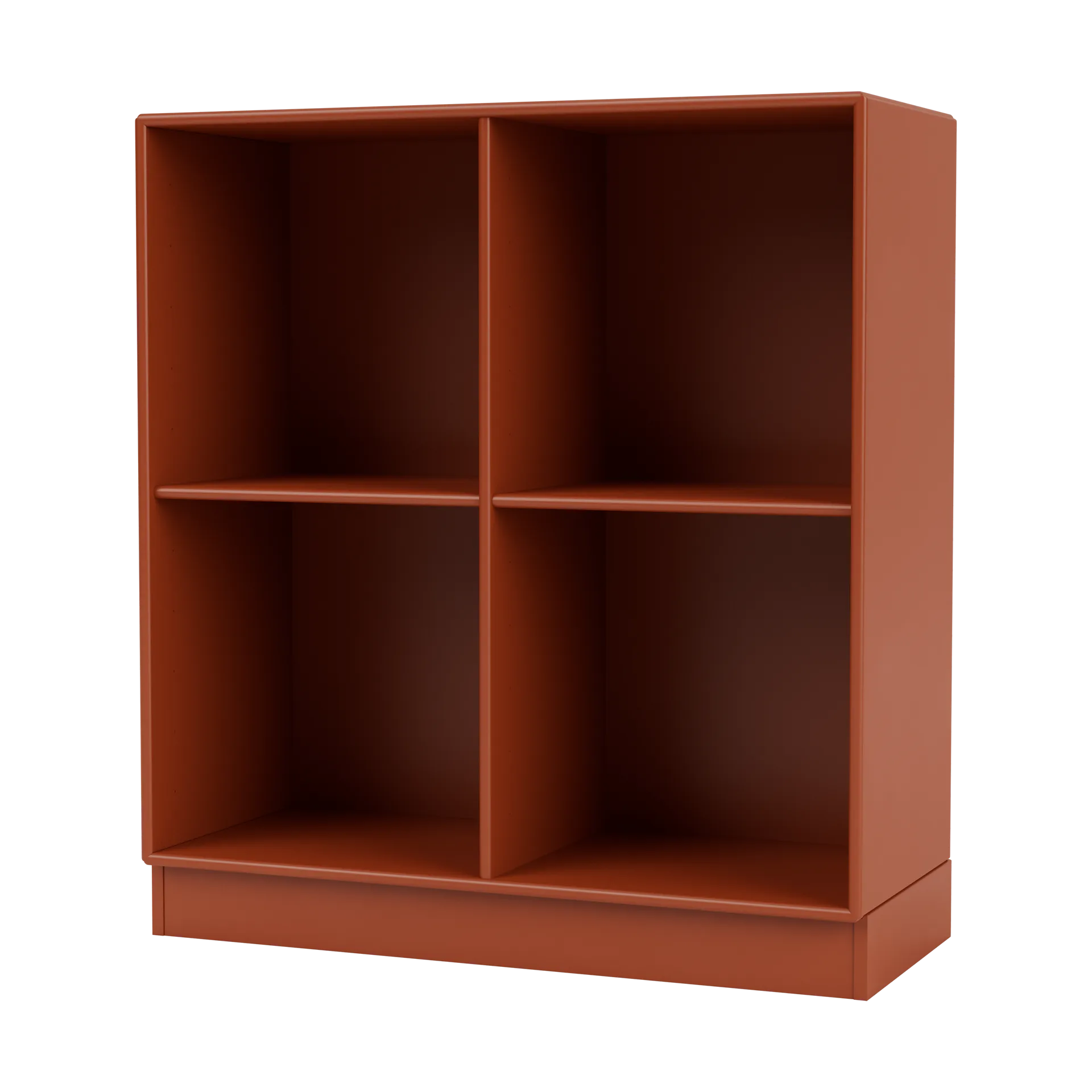 Mensola SHOW, 69,6x69,6 cm, zoccolo di 7 cm, Hokkaido 162 Montana