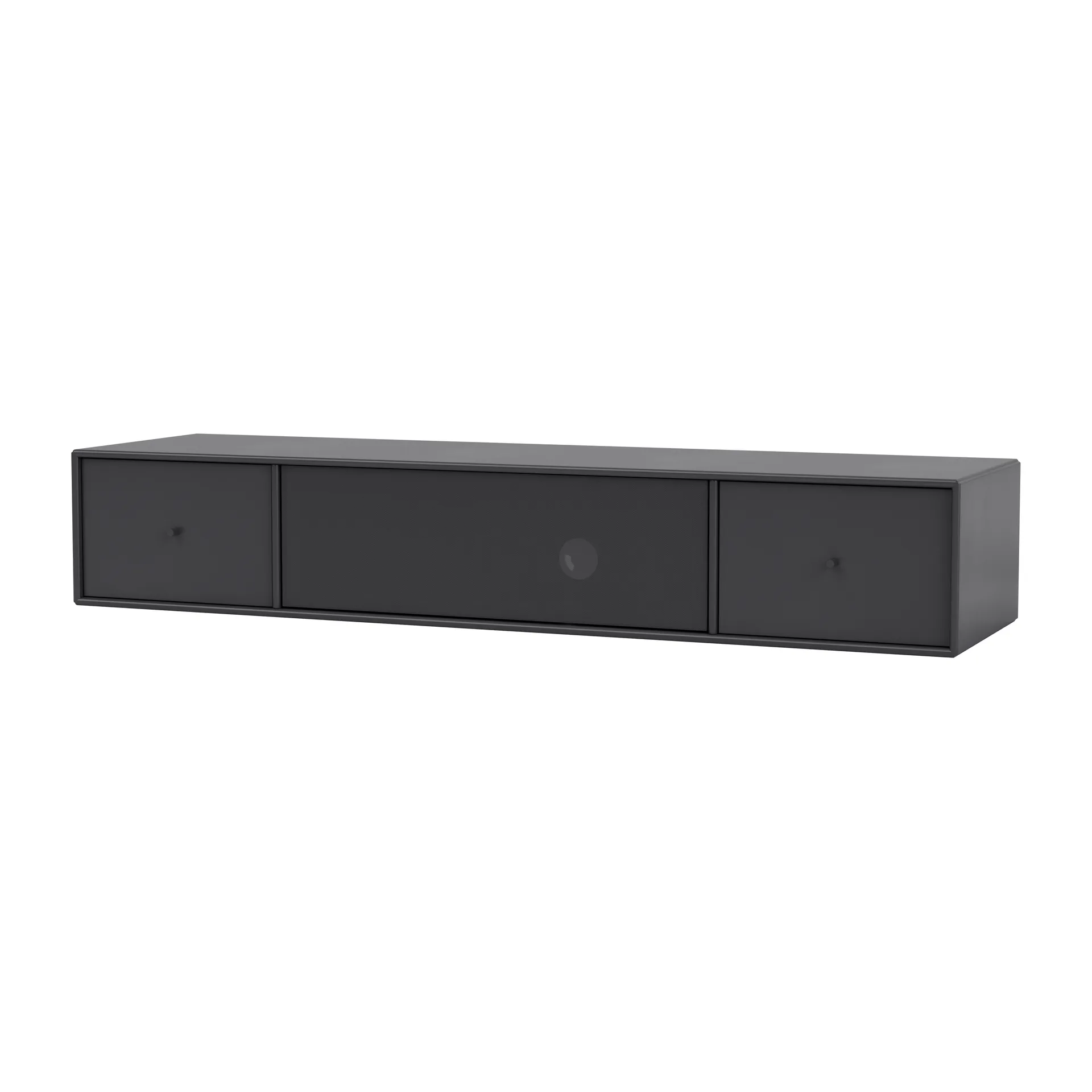 Mobile TV OCTAVE II con spazio per altoparlante, Anthracite Montana