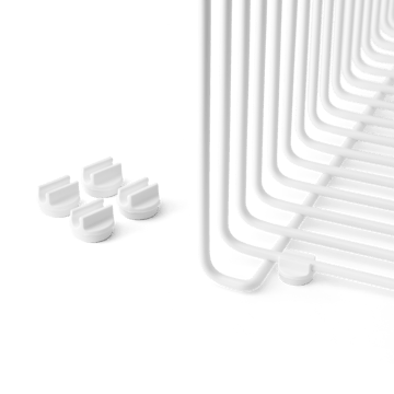 Piedini distanziali Panton Wire confezione da 4 - Neve - Montana