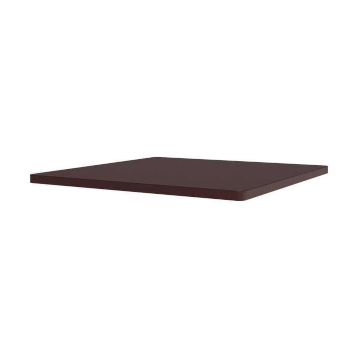 Ripiano superiore Panton Wire 34.8x34.8 cm - Nero rosso - Montana
