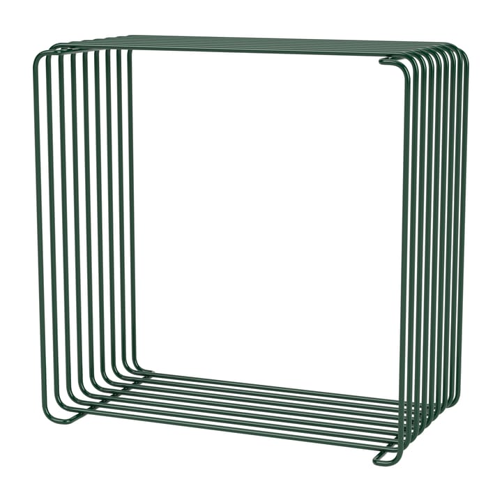 Scaffale Panton Wire Extended, 34,8x34,8x18,8 cm - Verde pino - Montana