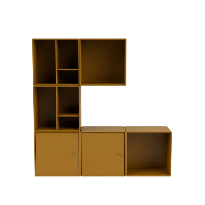 Sistema di scaffalature Montana Mini 6x2 Amber - Montana