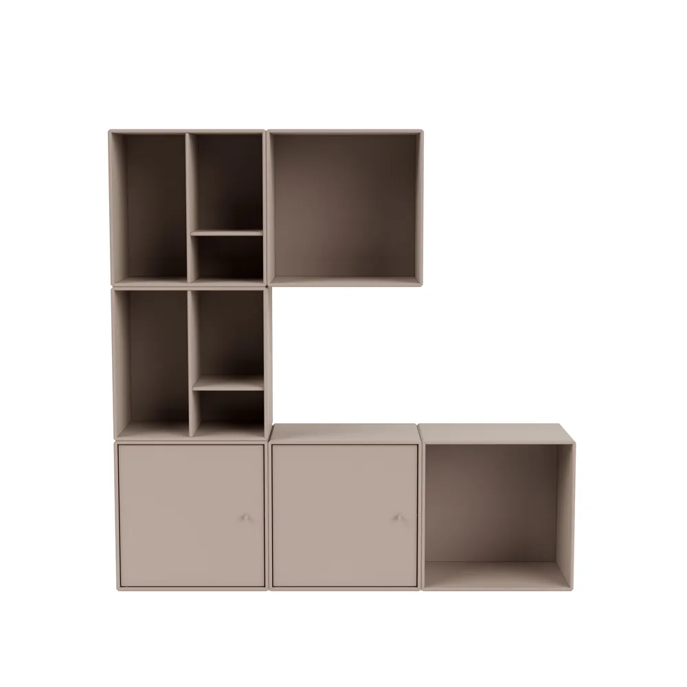 Sistema di scaffalature Montana Mini 6x2 Mushroom Montana