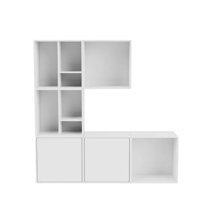 Sistema di scaffalature Montana Mini 6x2 New White - Montana
