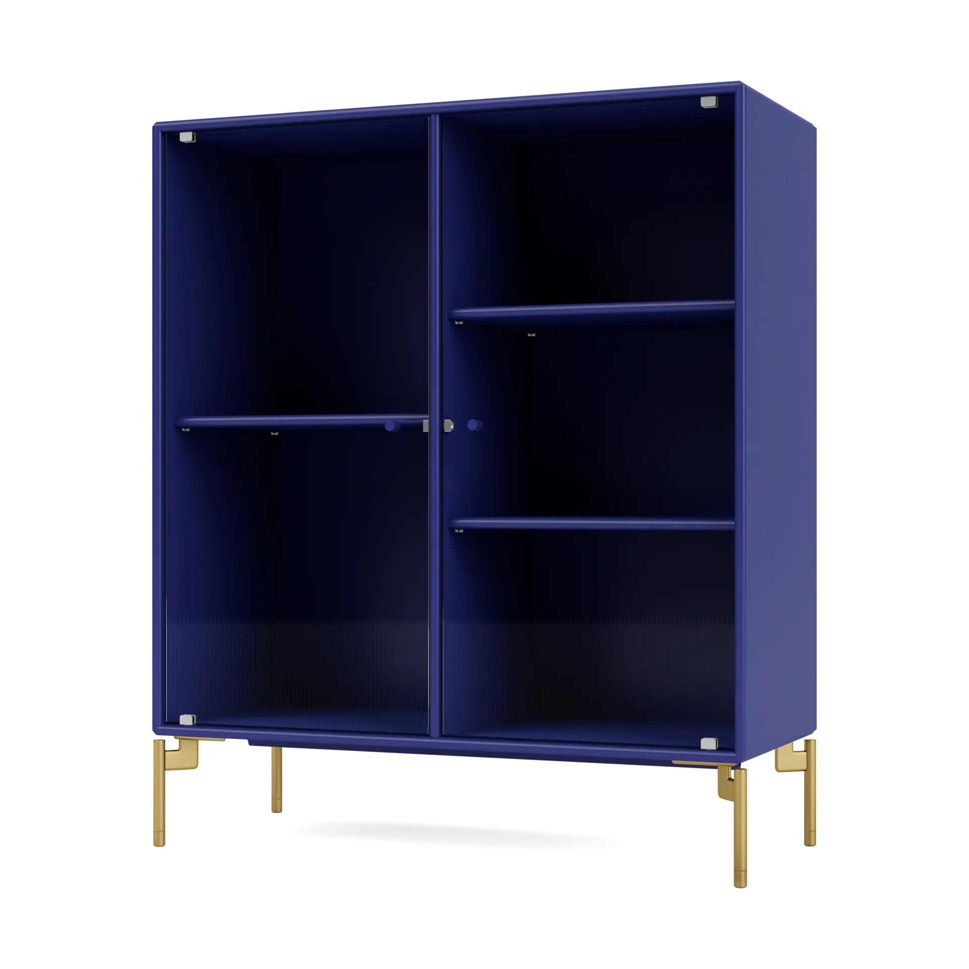 Vetrina Ripple II 69,6x82,2x30 cm, Monarch-gamba brass Montana