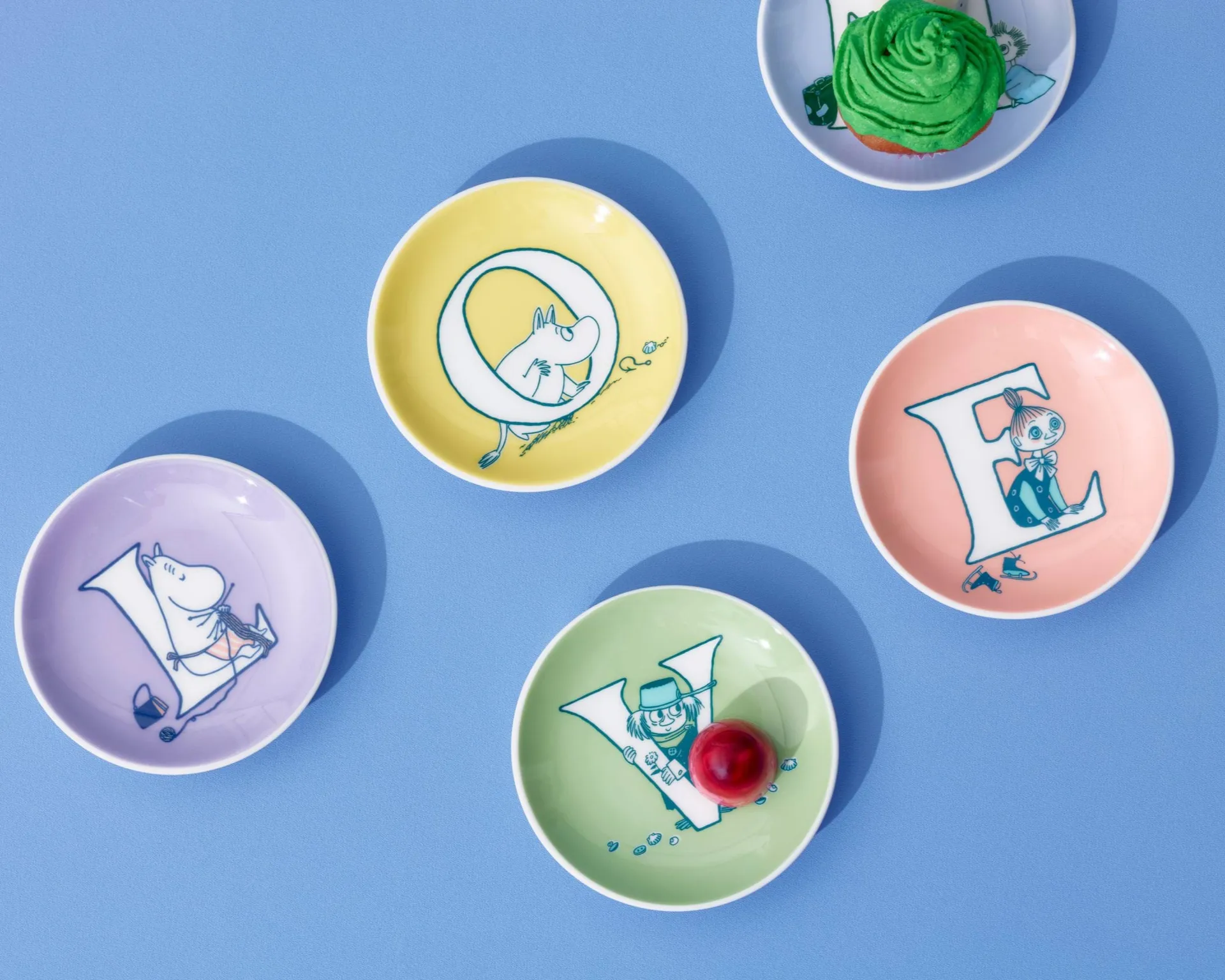 ABC Mumin mini piatto, Ø, 10,5 cm Moomin Arabia