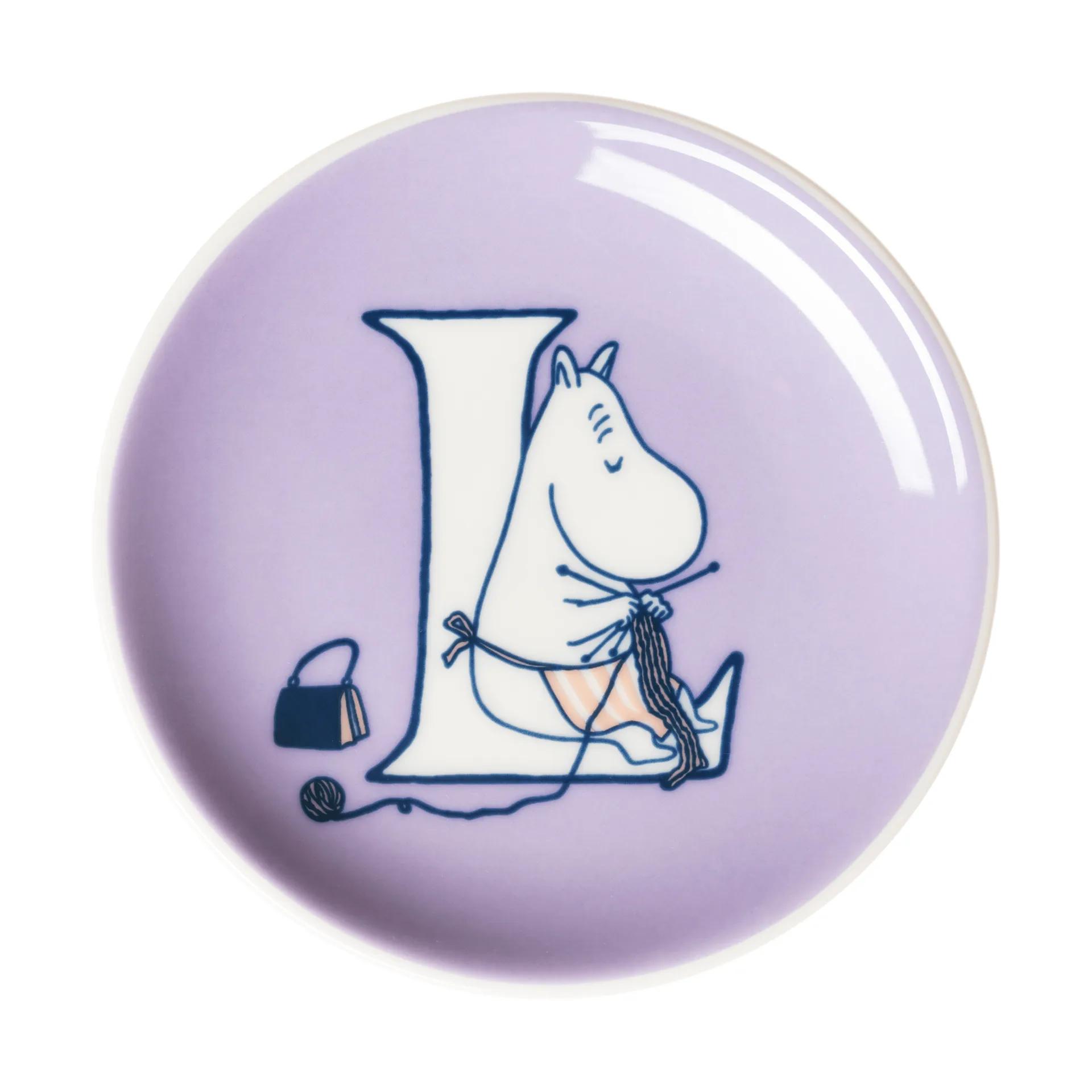 ABC Mumin mini piatto, L, 10,5 cm Moomin Arabia