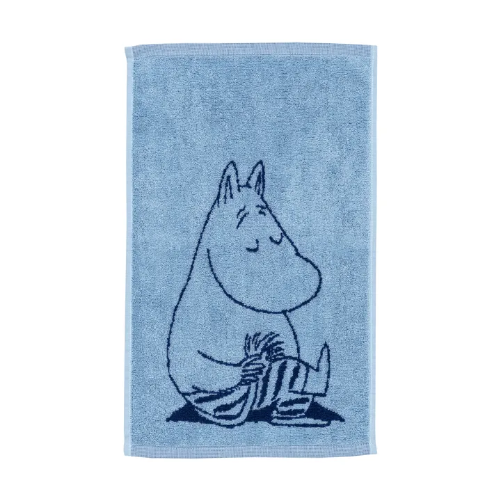 Asciugamano Mumin 30x50 cm - Mumin troll blu marino - Moomin Arabia