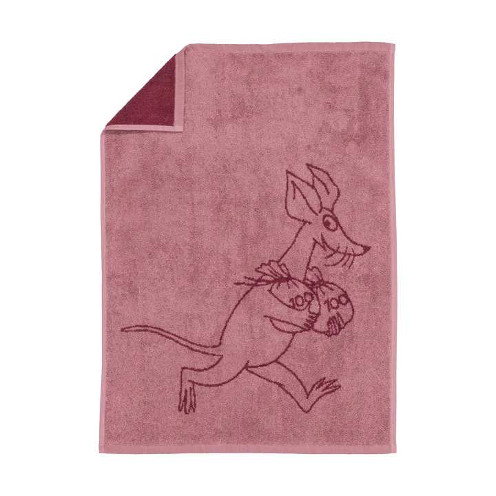 Asciugamano Mumin 50x70 cm - Sniff, malva - Moomin Arabia