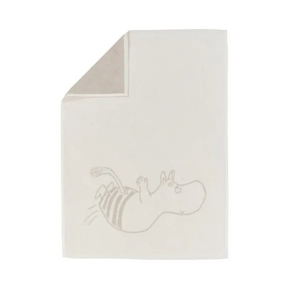 Asciugamano Mumin 50x70 cm, Troll Mumin, bianco Moomin Arabia