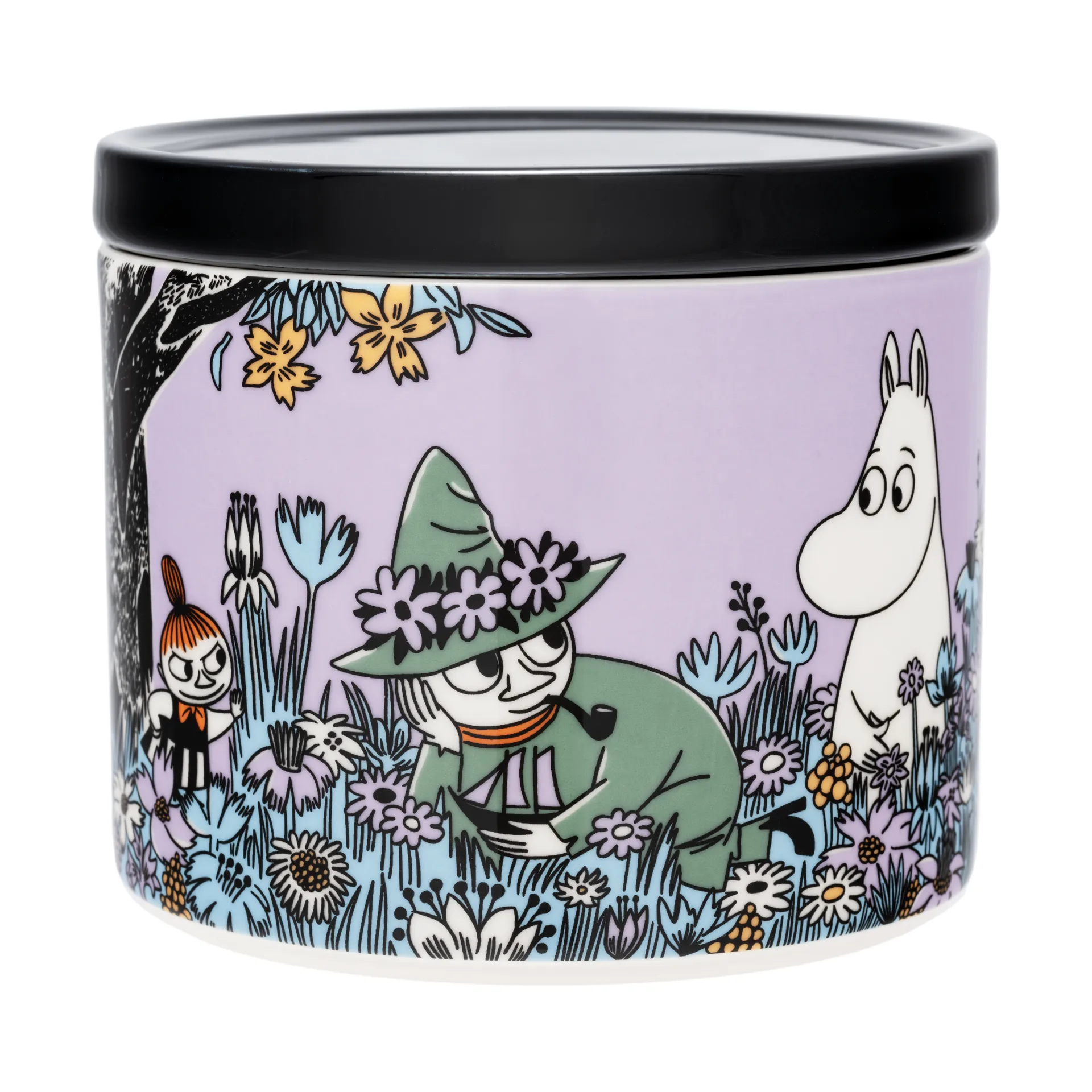 Barattolo per biscotti Mumin Amici per sempre , 11 cm Moomin Arabia