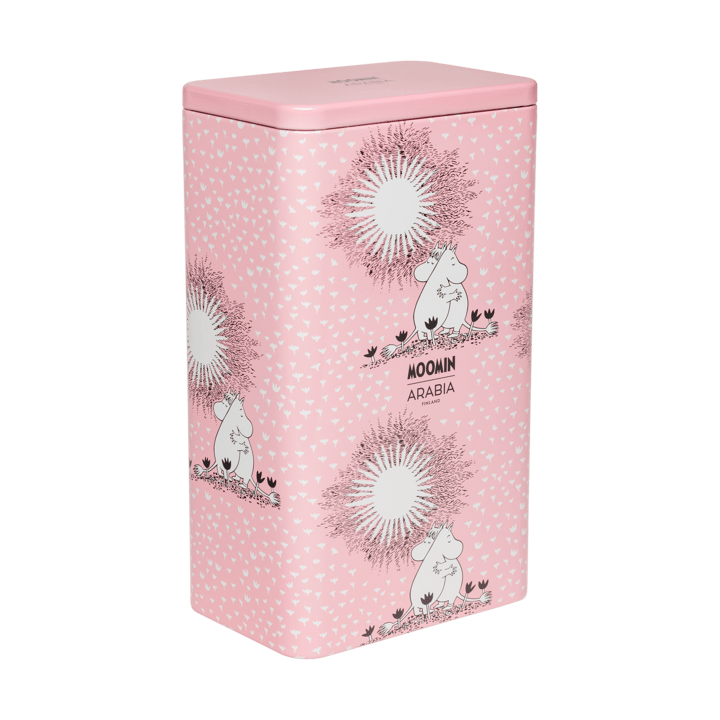 Barattolo per caffè Kärlek Mumin 11,2x7,8x19,2 cm - Rosa - Moomin Arabia