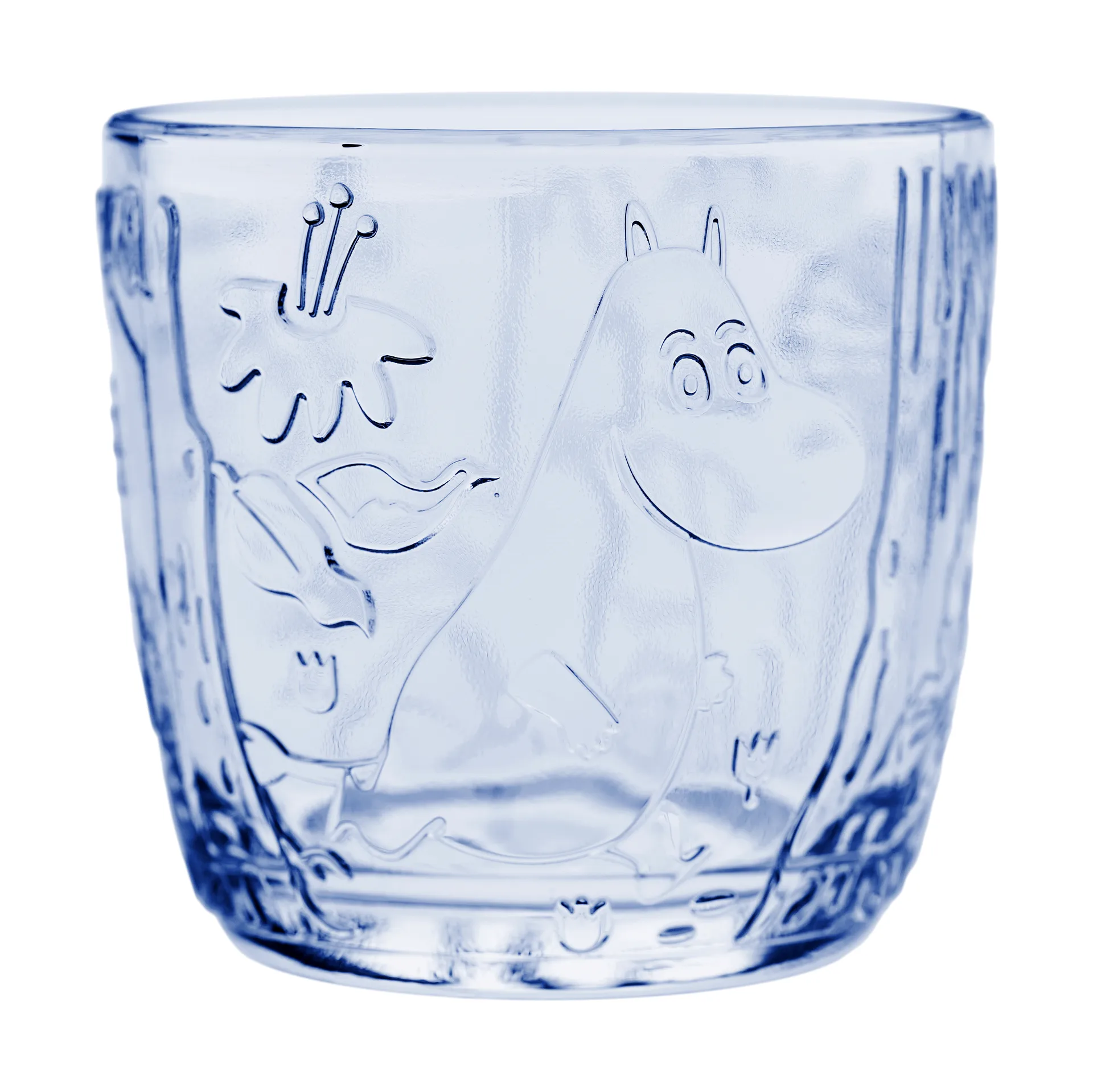 Bicchiere Moomin 28 cl confezione da 2, Azzurro chiaro Moomin Arabia