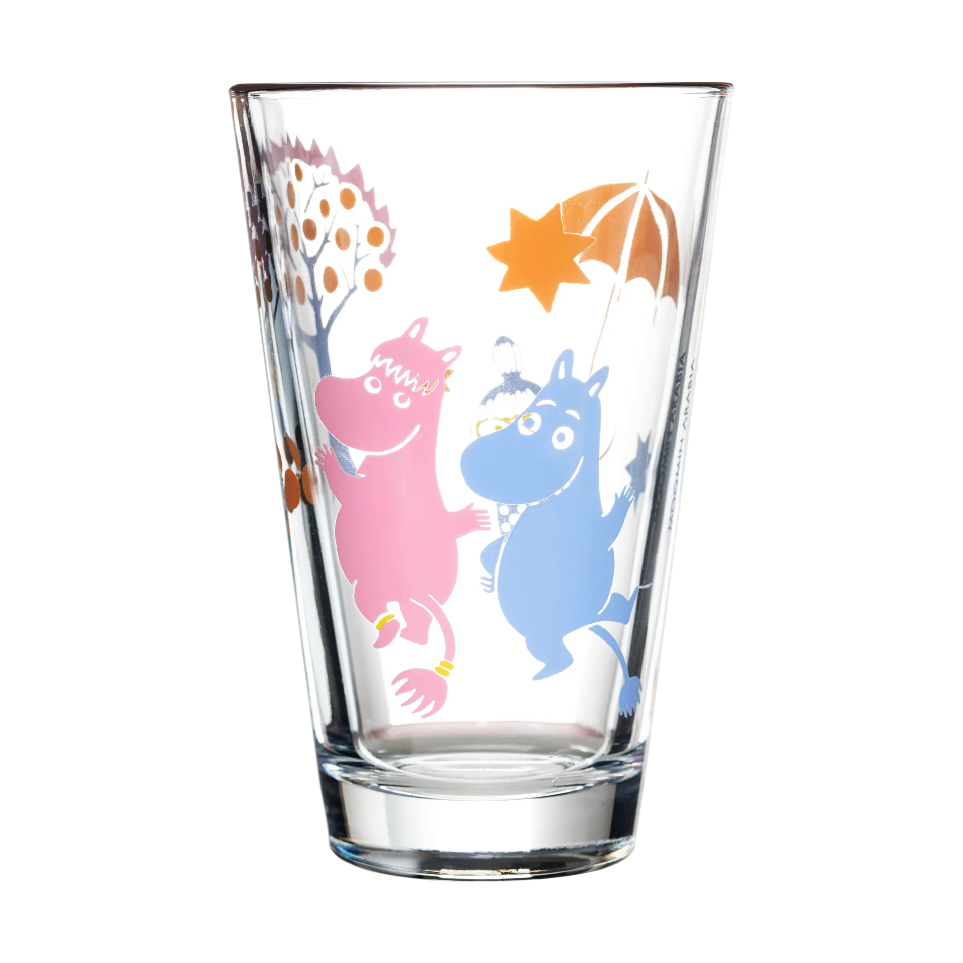 Bicchieri Party Mumin 30 cl 2 pezzi, Trasparente Moomin Arabia