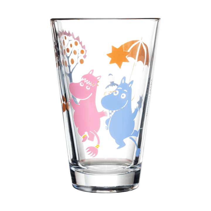 Bicchieri Party Mumin 30 cl 2 pezzi - Trasparente - Moomin Arabia
