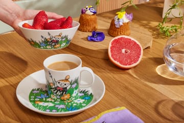 Ciotola Little My and meadow Moomin  - Bianco-multicolore - Moomin Arabia
