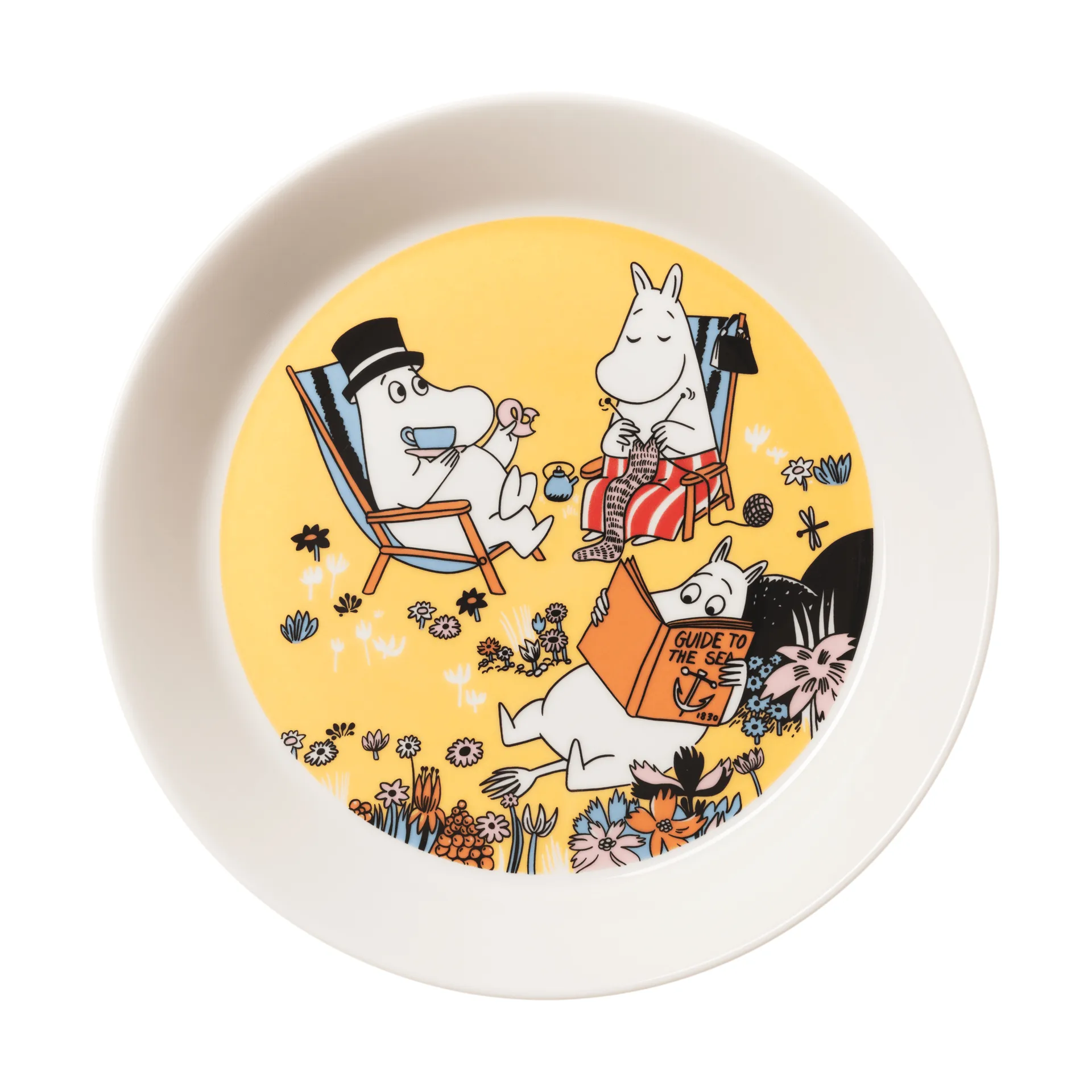 Coccole in famiglia tazza Mumin e piatto, 2 pezzi Moomin Arabia