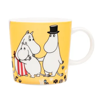Coccole in famiglia tazza Mumin e piatto - 2 pezzi - Moomin Arabia
