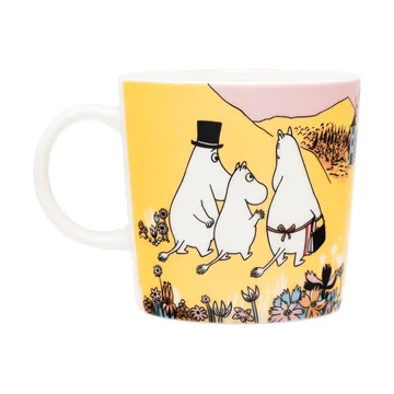 Coccole in famiglia tazza Mumin e piatto - 2 pezzi - Moomin Arabia