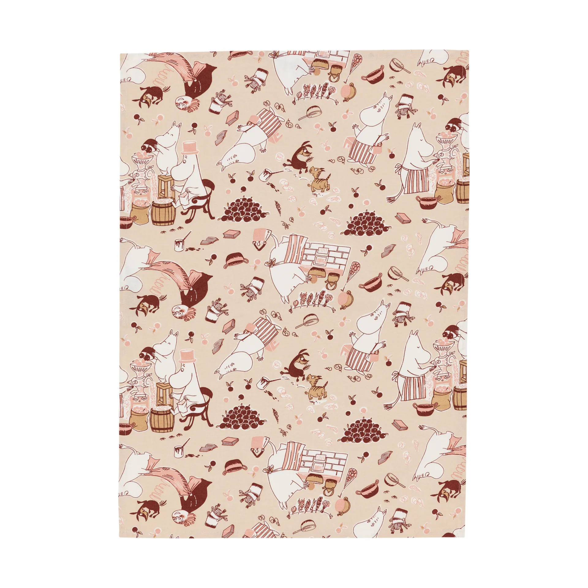 Coppia di strofinacci da cucina Mumin 50x70 cm, Gioia domestica Moomin Arabia