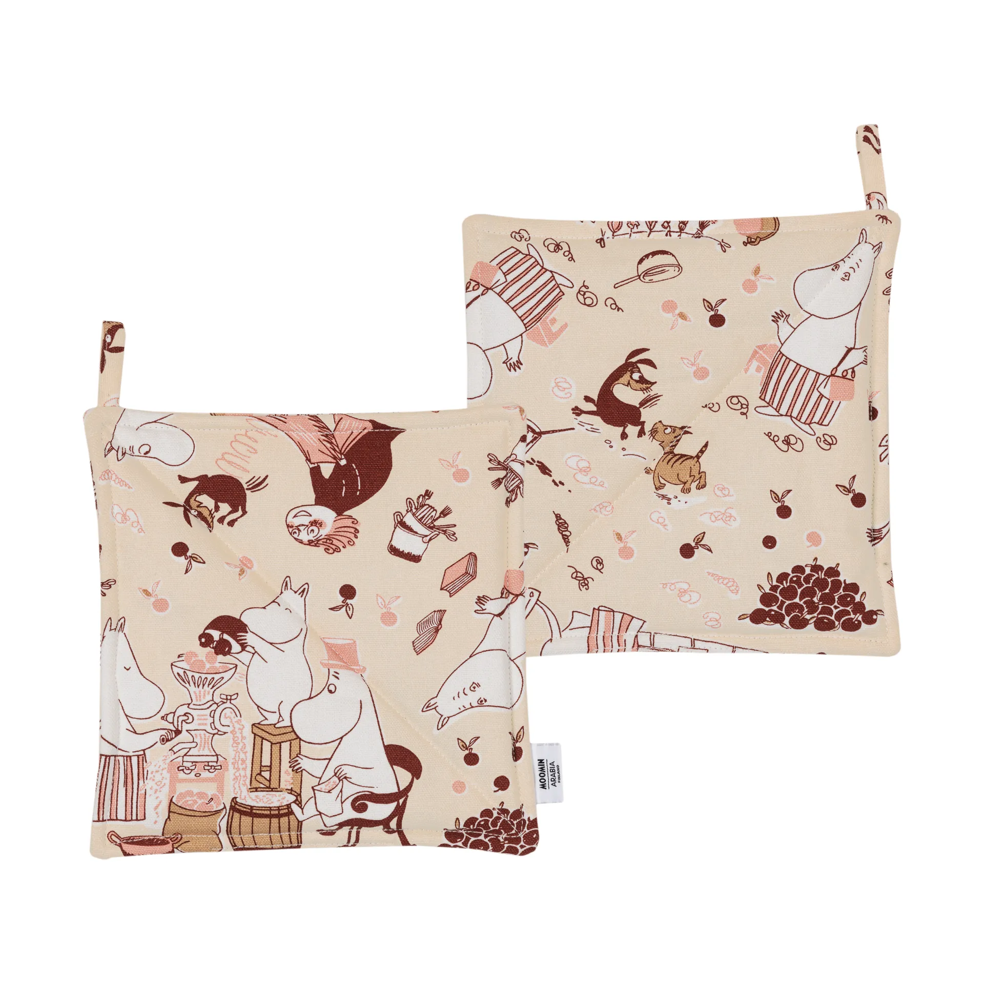 Gioia domestica Mumin presine 2-pack, 22x22 cm Moomin Arabia