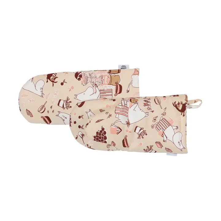 Guanto da forno Mumin - Gioia domestica, 34×15 cm - Moomin Arabia