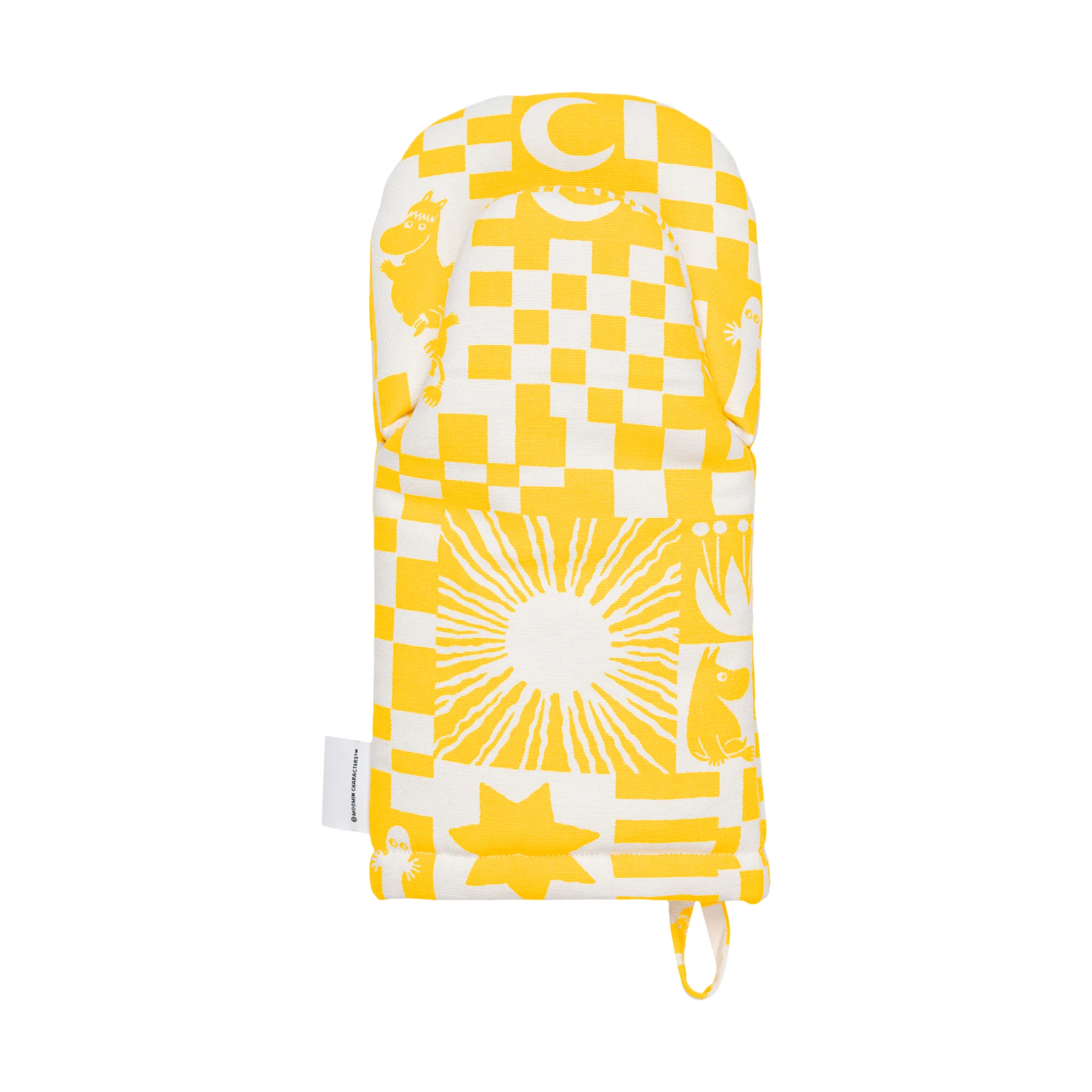 Guanto da forno Party Mumin 15x34 cm, Giallo Moomin Arabia