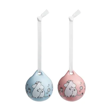 Kärlek Muminjulkula - Rosa-blu, 5 cm, confezione da 2 - Moomin Arabia