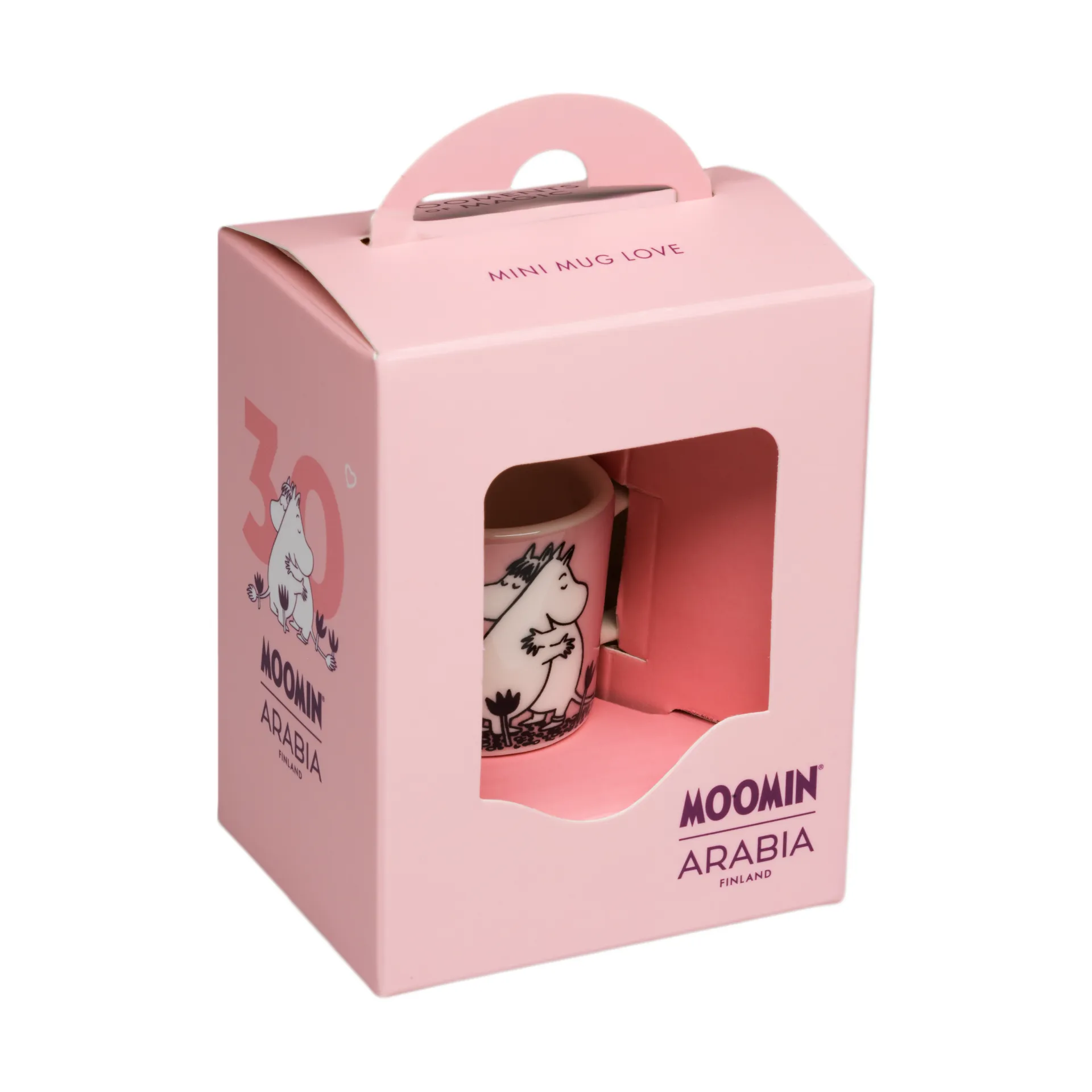 Mini tazza Mumin Amore confezione regalo, Rosa Moomin Arabia