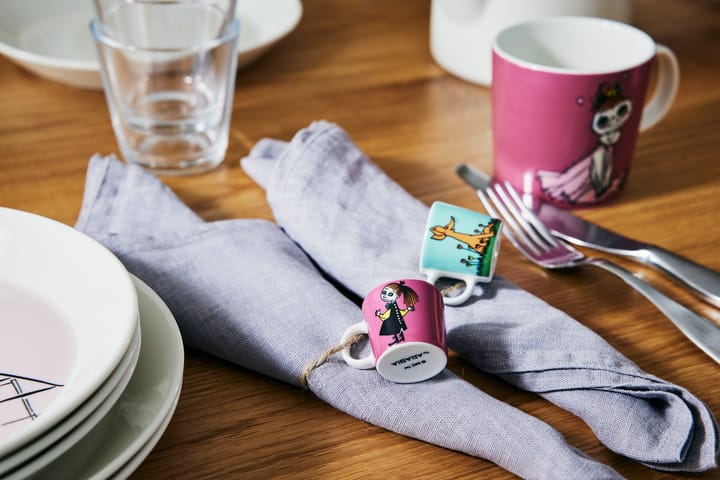 Mini tazze Moomin confezione da 6 terza classic, Multicolore Moomin Arabia