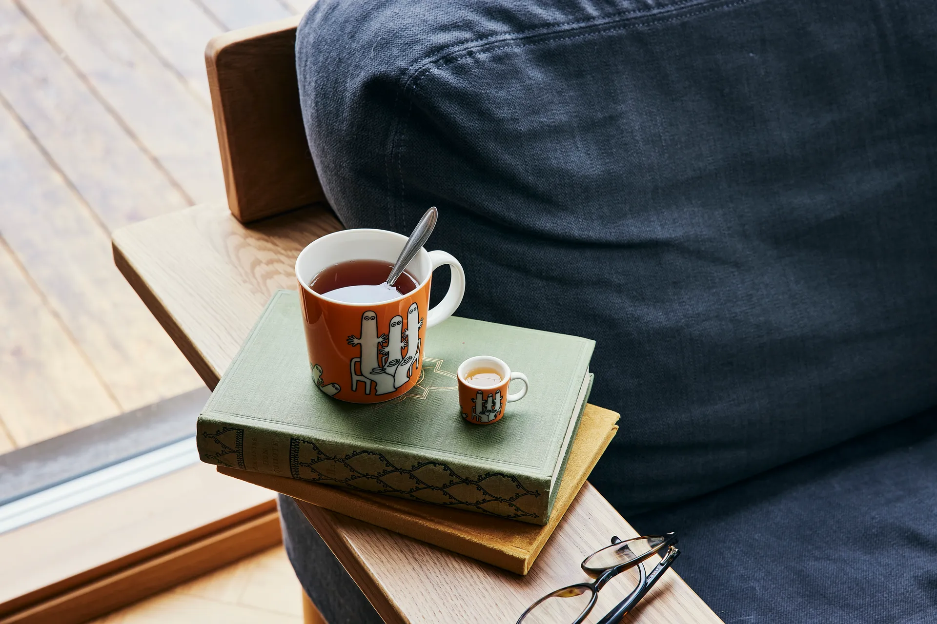 Mini tazze Moomin confezione da 6 terza classic, Multicolore Moomin Arabia