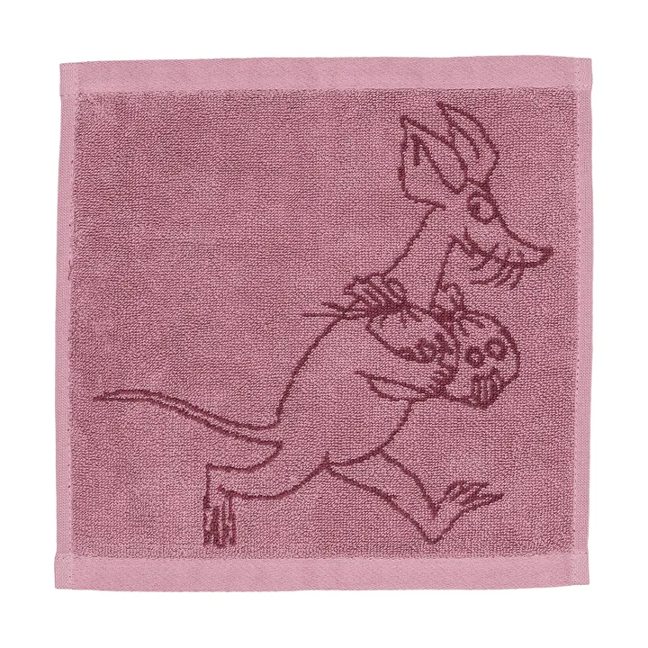 Mumin asciugamano 25x25 cm - Sniff, malva - Moomin Arabia