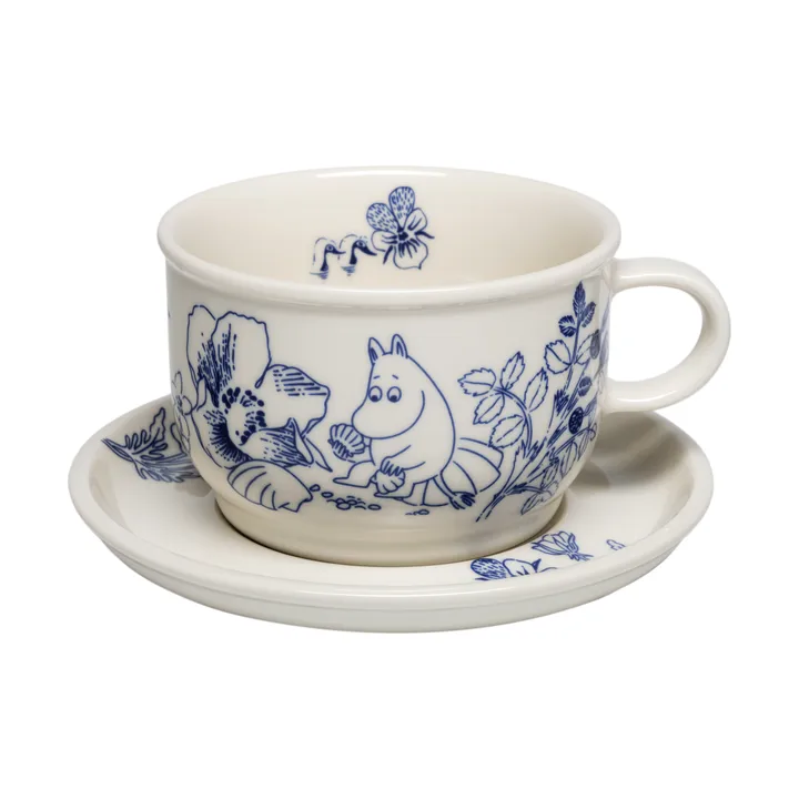 Mumin Haru tazza con piattino - 2 parti - Moomin Arabia