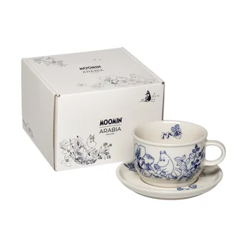Mumin Haru tazza con piattino - 2 pezzi - Moomin Arabia