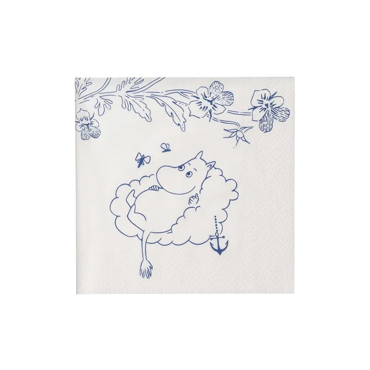 Mumin Haru tovagliolo di carta - 33x33 cm, confezione da 20 - Moomin Arabia
