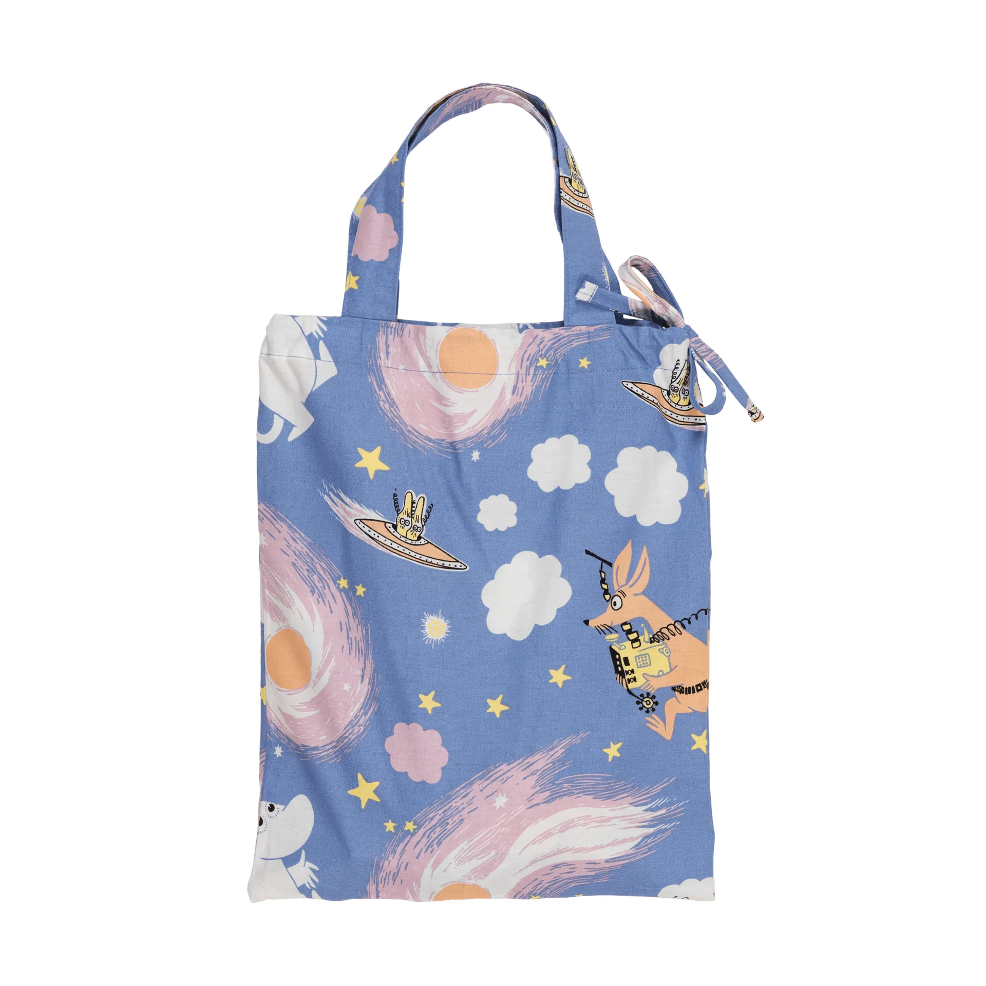 Mumin set lenzuola, Rymdäventyr GOTS, 150x210 cm Moomin Arabia