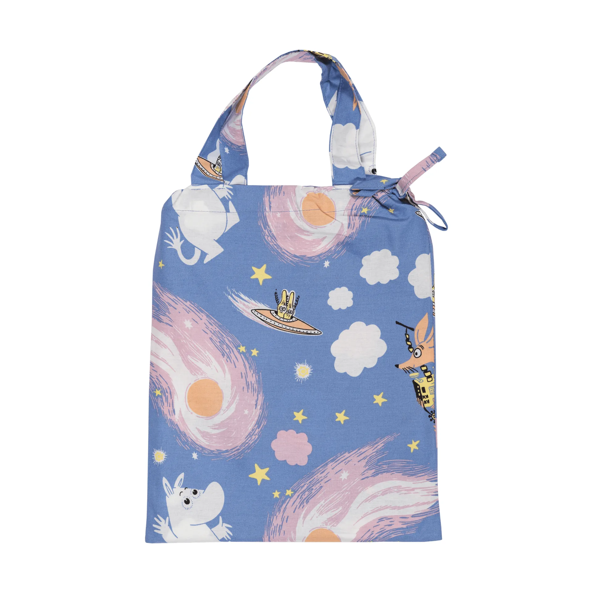 Mumin set lenzuola, Rymdäventyr GOTS, 85x125 cm Moomin Arabia