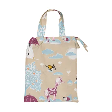 Mumin set lenzuola - Sotto l’ombrello GOTS, 85x125 cm - Moomin Arabia